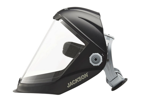 Jackson® Maxview® Series Clear Face Shield - 370 Speed Dial® Headgear - Anti-Fog  14201