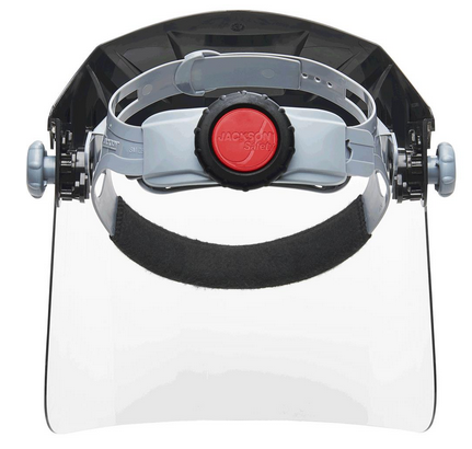 Jackson® F4XP Premium Clear Face Shield - 370 Speed Dial® Headgear  14262