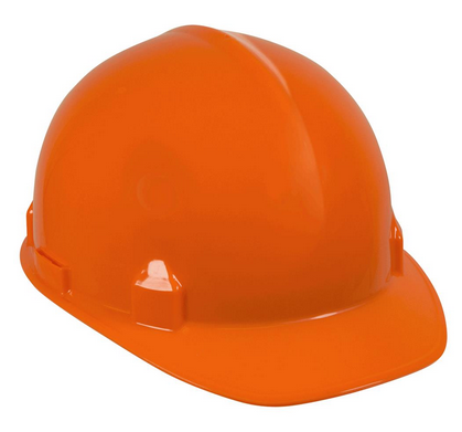 Jackson® SC-6 Series Premium Front Brim Slotted Hard Hat - 370 Speed Dial® Headgear - Non-Vented - Orange  14839