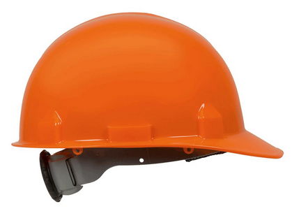 Jackson® SC-6 Series Premium Front Brim Slotted Hard Hat - 370 Speed Dial® Headgear - Non-Vented - Orange  14839