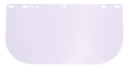 Replacement Universal Pin Clear Polycarbonate Face Shield Window - Unbound  30706