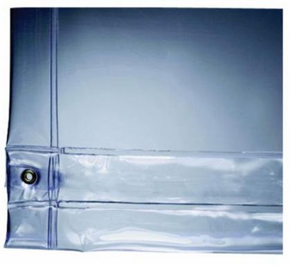 Wilson® Transparent Vinyl Welding Curtain - Clear - 6' x 6'   36295