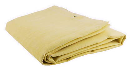 Wilson® 24 oz. Acrylic Coated Fibreglass Welding Blanket - Yellow - 6 x 8'  36308
