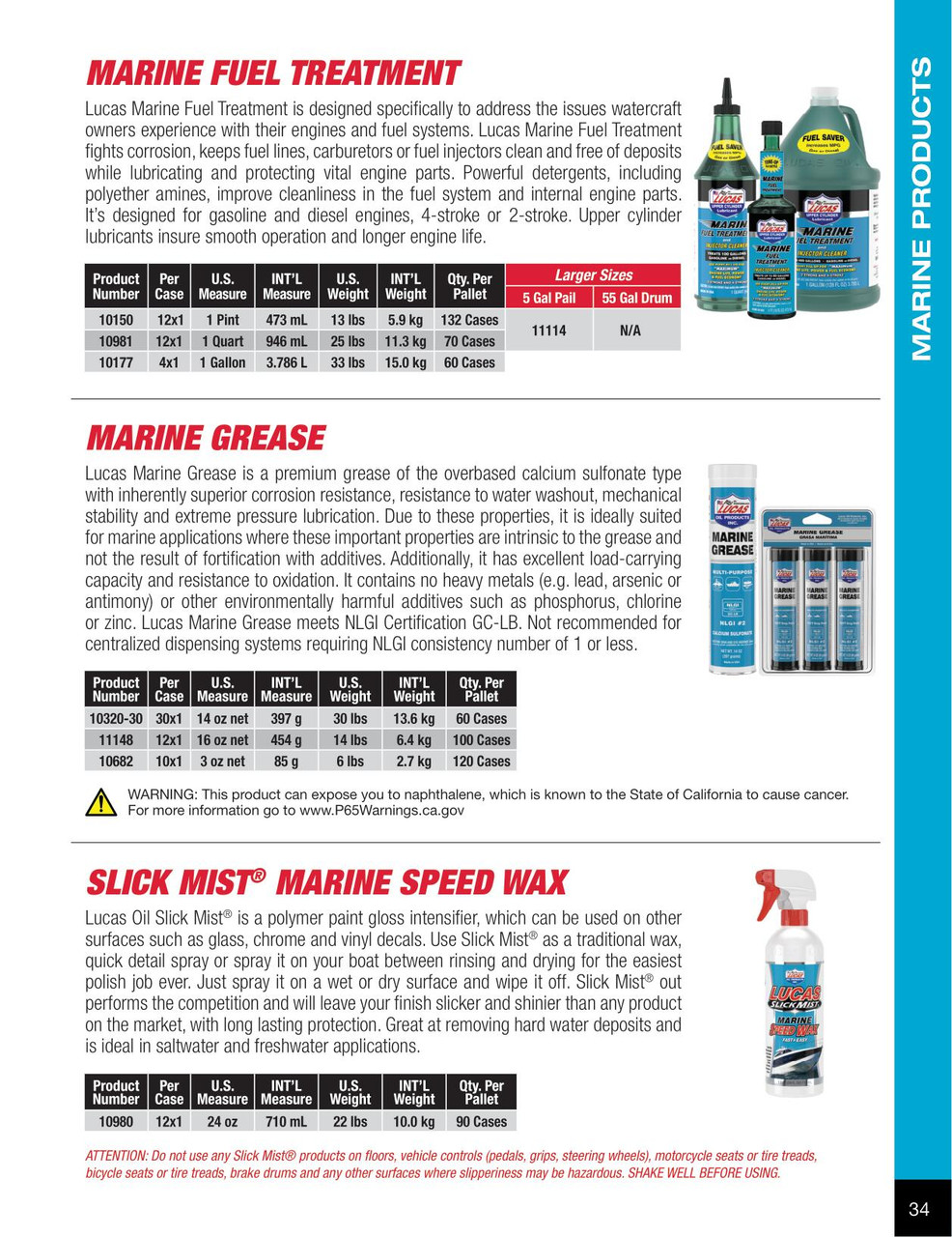 Marine Fuel Treatment 3.78L Jug  10177