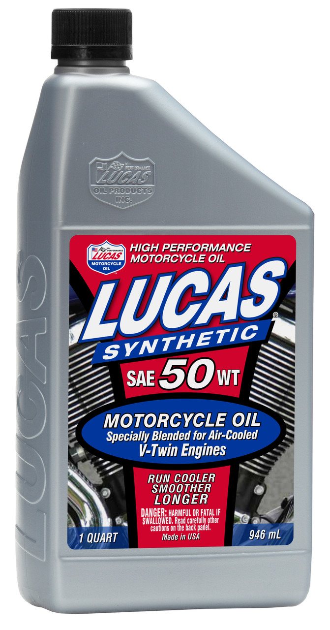 SAE 50 V-Twin Motorcycle Oil 946ml Bottle  10765
