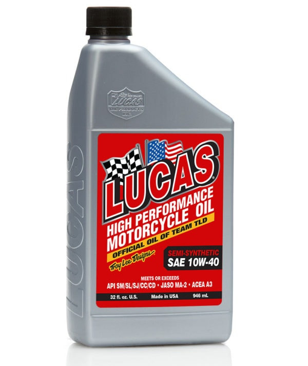 10W-40 Synthetic Motorcycle Oil 946ml Bottle   20710