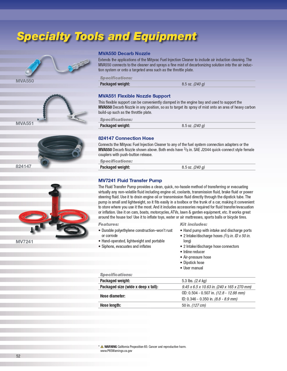 Fluid Transfer Pump   MV7241