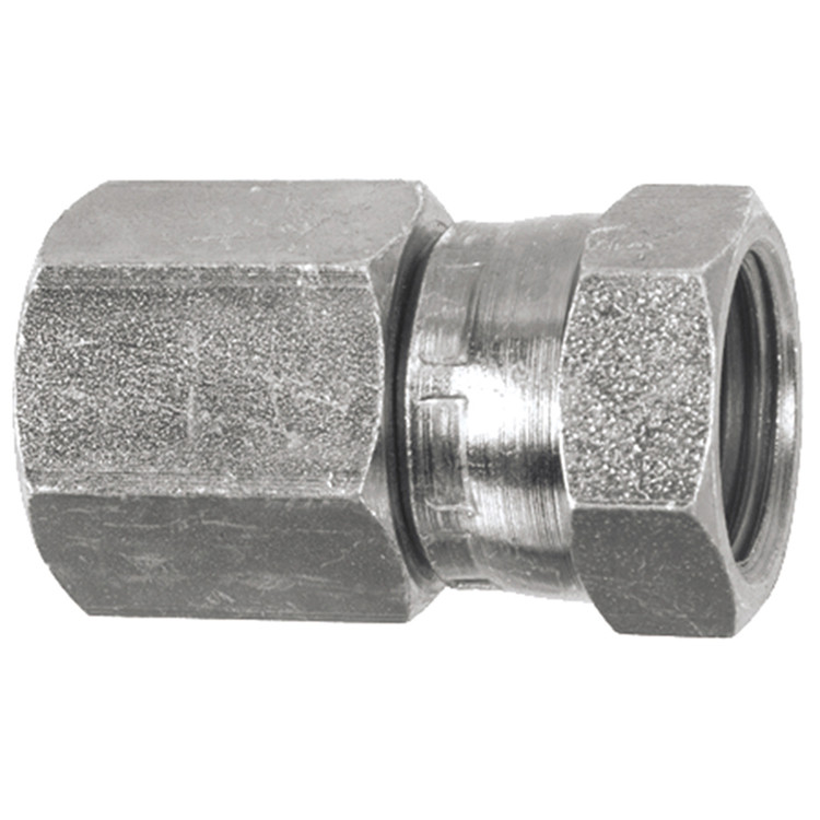 1/2 x 1/2" Stainless Steel Female NPT - Female NPSM Swivel  0608SS-08-08