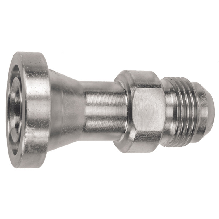 2 (3.13" Flange) x 2" Steel Code 62 Flange - Male 37° JIC 45° Elbow  0915H-32-32