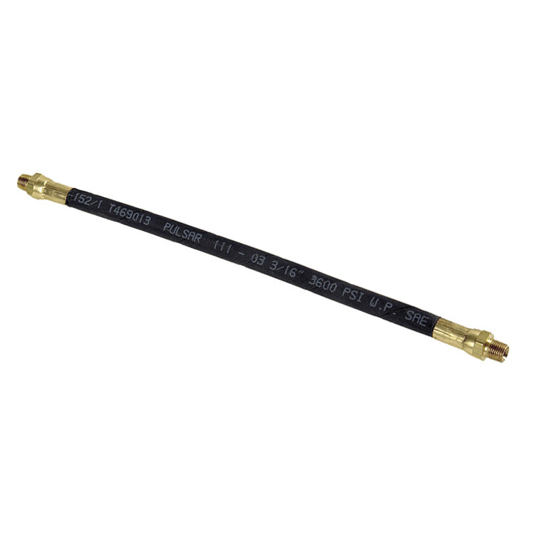 3/16 x 12" Grease Whip Hose Assembly   111-03MM12