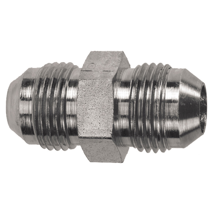 1-1/4 x 1-1/4" Steel Male 37° JIC - Male 37° JIC Union    1515-20-20