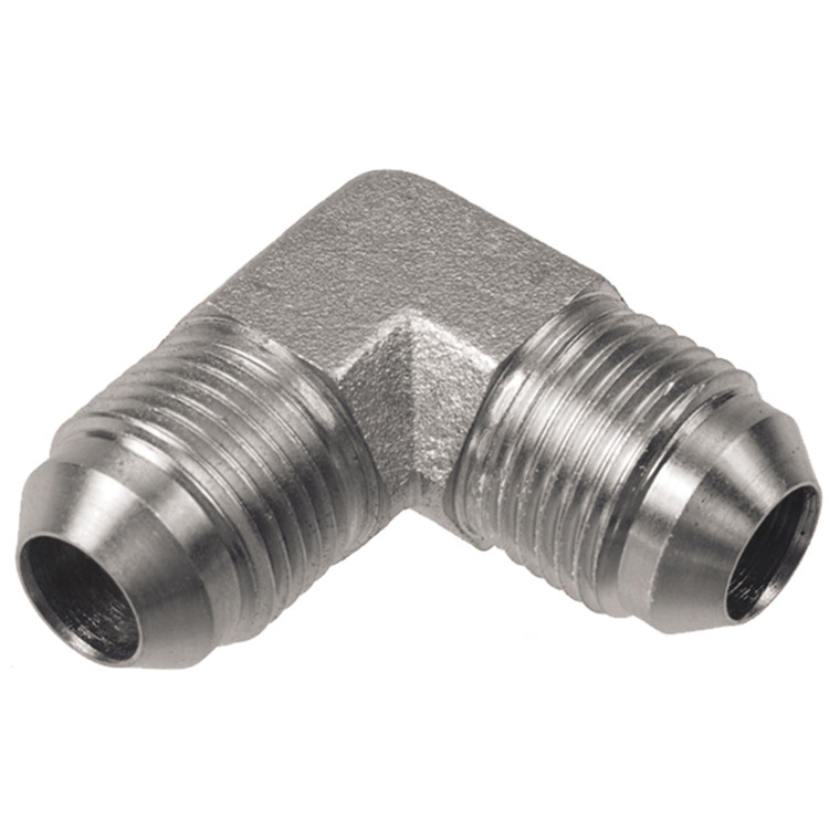 5/16 x 5/16" Steel Male 37° JIC - Male 37° JIC 90° Elbow  1595-05-05