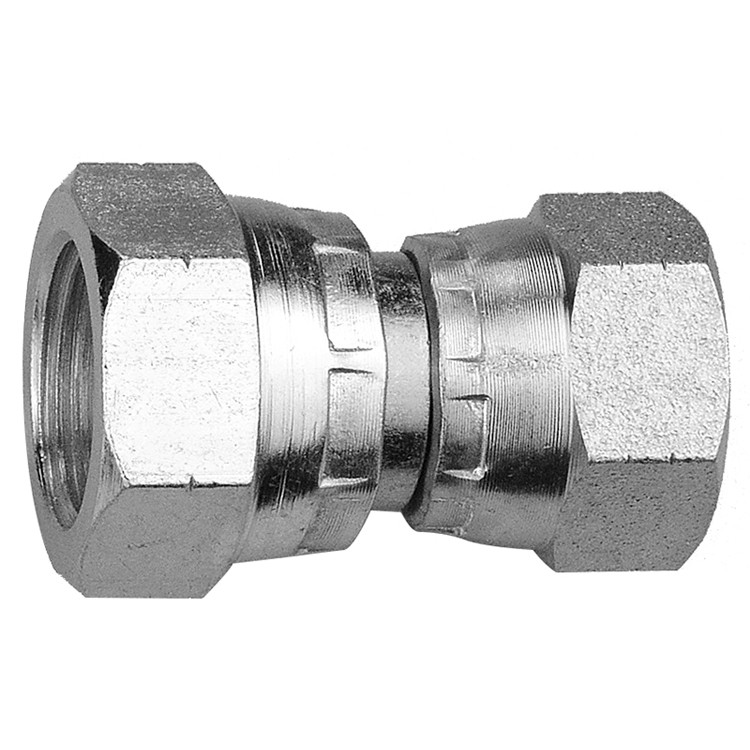1 x 1" Steel Female BSPP - Female JIC Swivel   26005-16-16