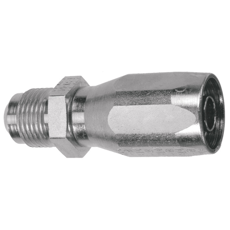 5/16 x 3/8" Pulsar 3500 Series Reusable Hose End - Male 45° SAE  3514-06-06