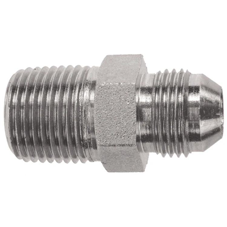 3/4 x 3/4" Steel Male BSPT - Male JIC Connector   38015-12-12