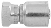 1/4 x 1/4" Pulsar 4200 Series Hose Crimp - Female BSPP Flat Face Swivel  42027-04-04
