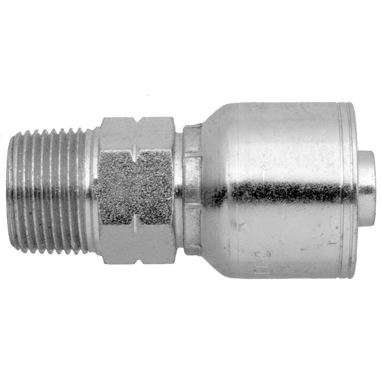 3/16 x 1/8" Pulsar 4500 Series Hose Crimp - Male NPT  4516-02-04