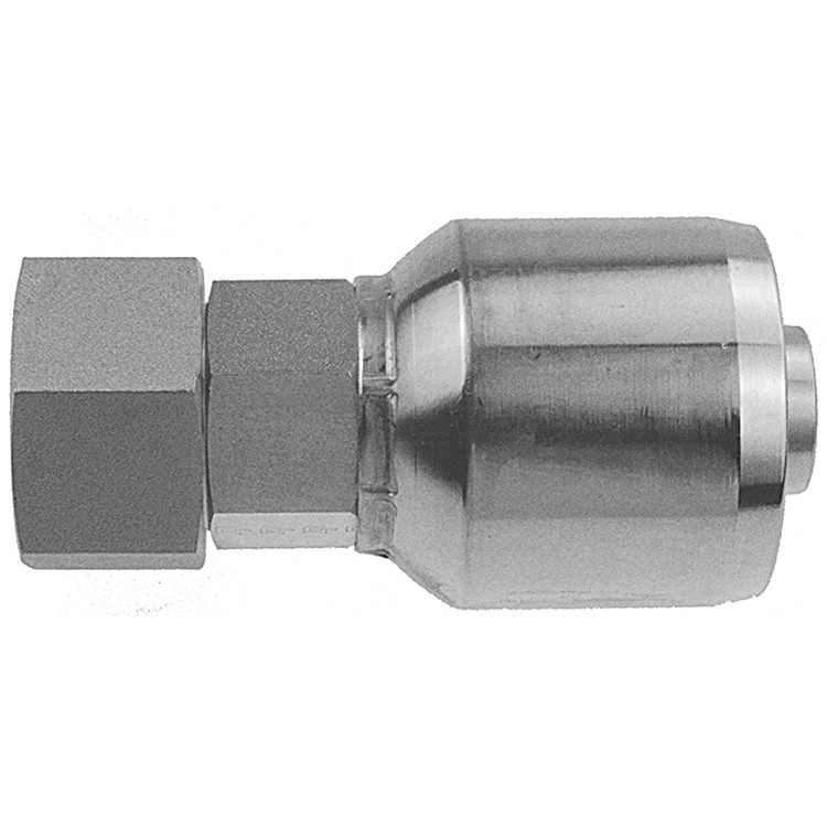 1-1/4 x 1-1/4" Pulsar 4600 Series Hose Crimp - Female 37° JIC Swivel  4605N-20-20
