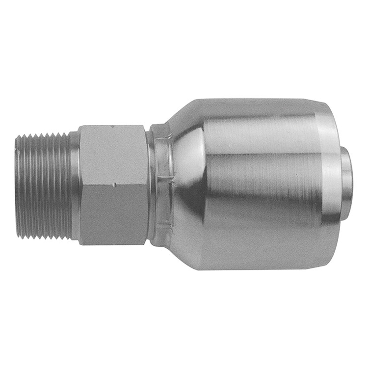 1-1/2 x 1-1/2" Pulsar 4600 Series Hose Crimp - Male NPT  4616-24-24