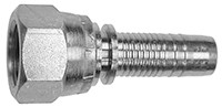 1-1/4 x 1-1/4" Pulsar 5000 Series Hose Barb - Female 37° JIC Swivel  5005-20-20