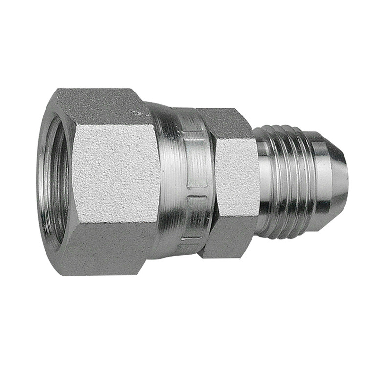 M18-1.5 x 3/8" Steel Female Komatsu - Male JIC Connector   68015-18-06