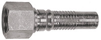 1 x 1" Pulsar 8600 Series Hose Barb - Female 37° JIC Swivel  8605-16-16