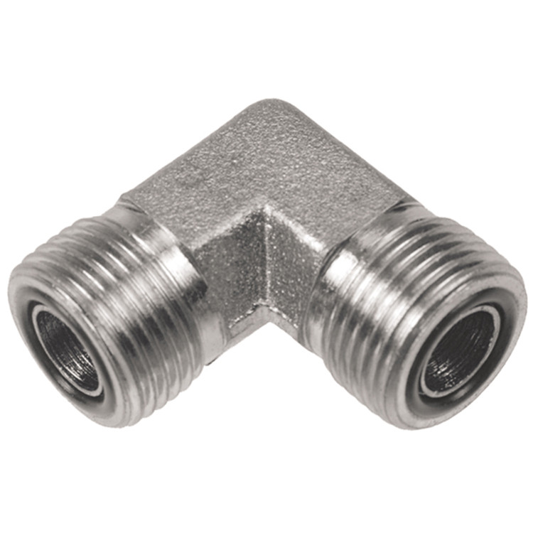 9/16"-18 x 9/16"-18 Steel Male ORFS - Male ORFS 90° Elbow  93993-04-04