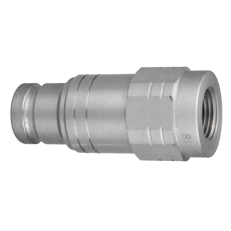 3/8 x 3/4-16" Steel "Bobcat" Flush Face Nipple - Female ORB  C704-06-08