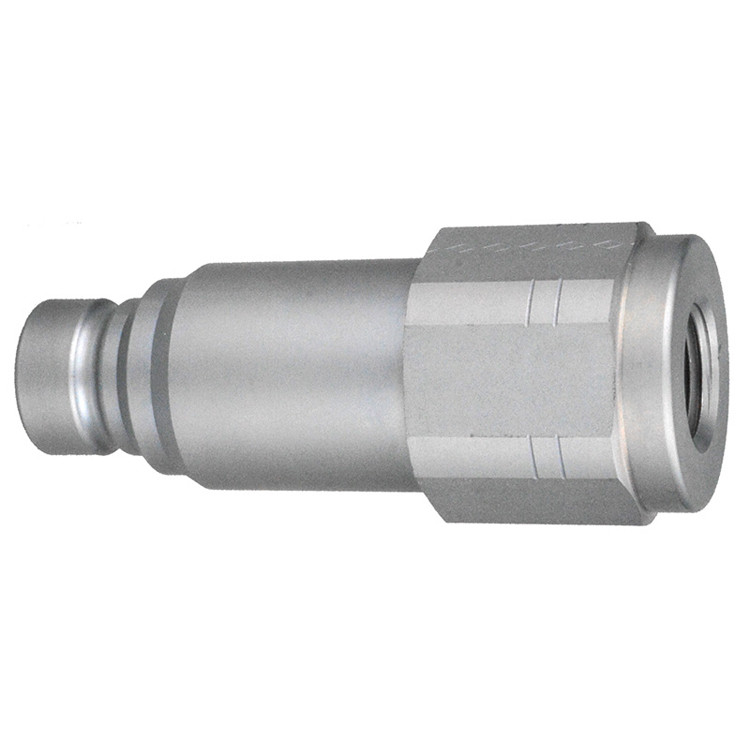 3/8 x 3/4"-16 Series C700 Flush Face Connect Under Pressure Nipple - Female ORB  C704CP-06-08
