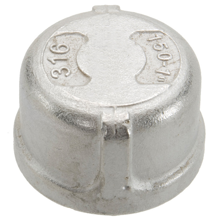 1/8" Stainless Steel 316 Female NPT Cap  G0800SS-013