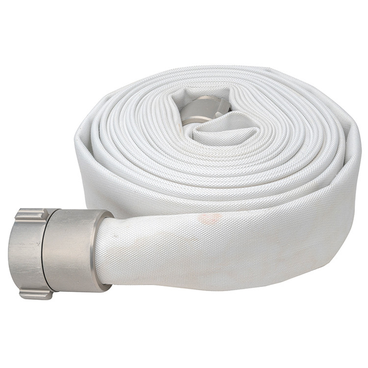 2-1/2" x 100' Single Jacket Industrial/Forestry Fire Hose Assembly w/ WCT Fittings   G1921-250WCT100