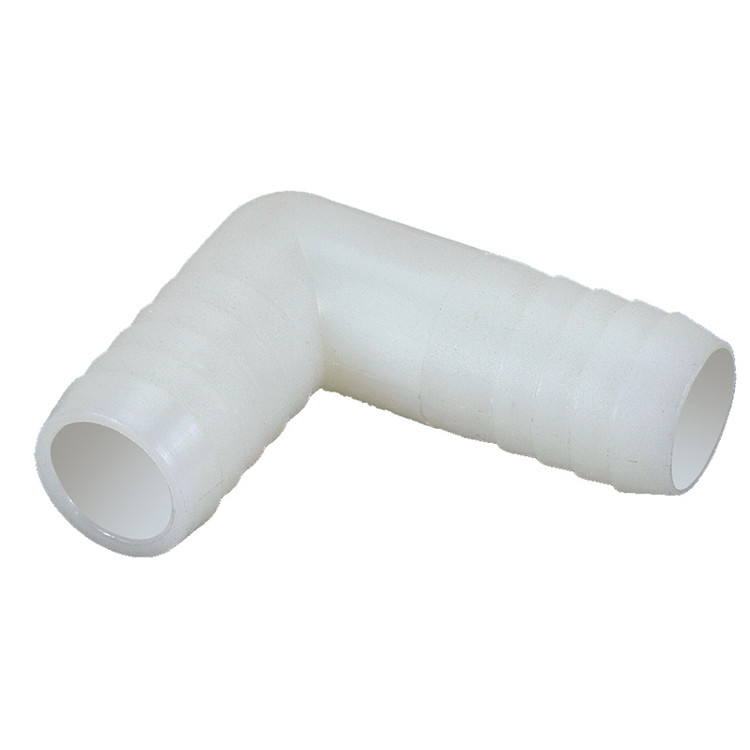 1/2 x 1/4" Nylon Hose Barb 90° Elbow  G20N90-050-025