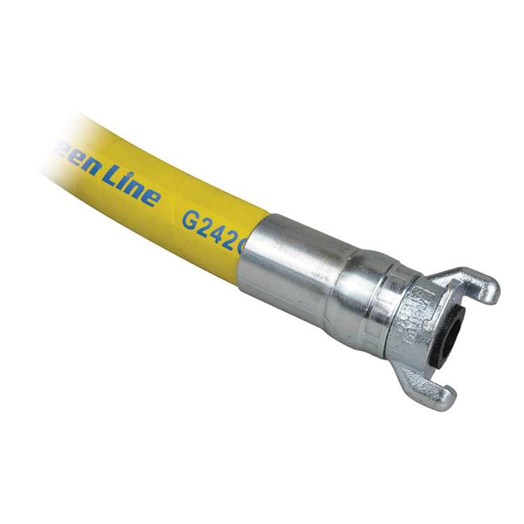3/4" x 50' Air/Water Hose Assembly w/ Universal Fittings   G242G-075U50
