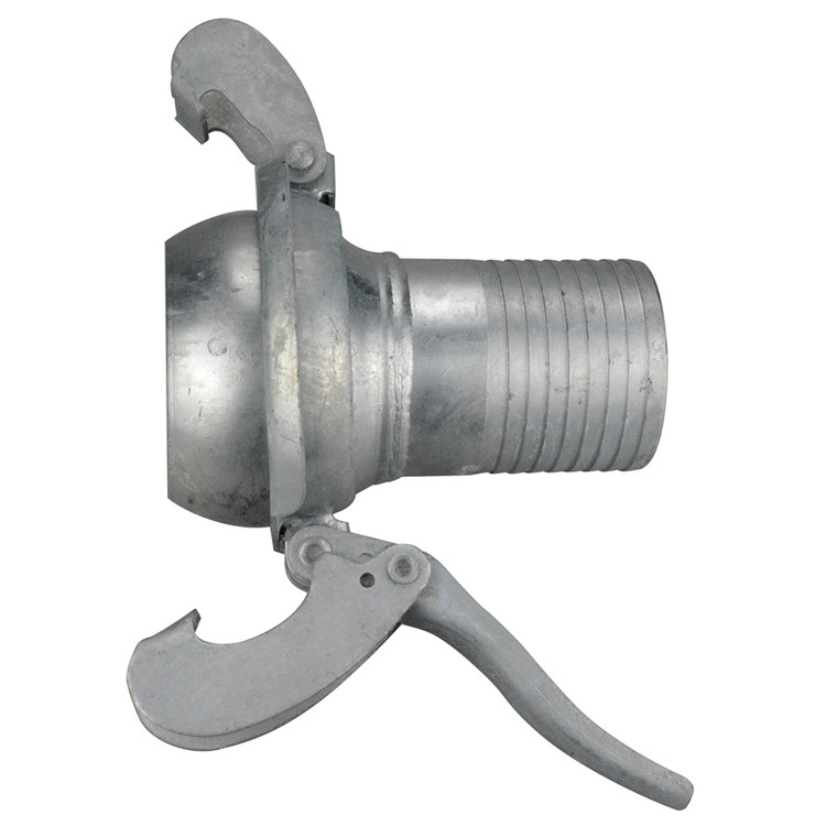 4" Type B Crimp Style Male Ball - Hose Barb  G35MC-400