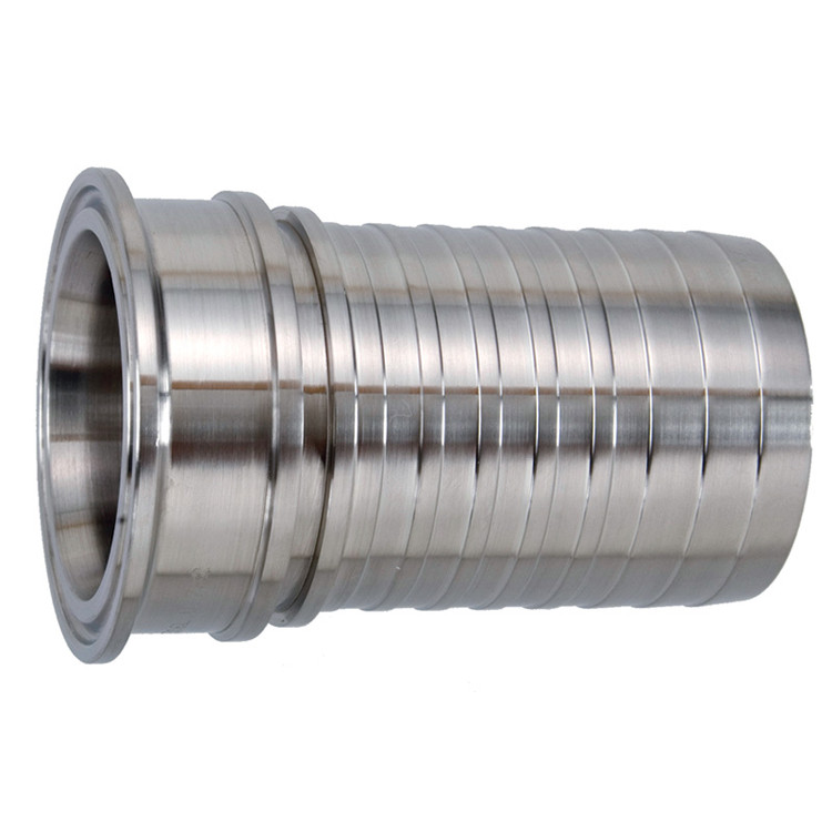 3" Crimp Style Sanitary Clamp - Hose Barb  G53-300