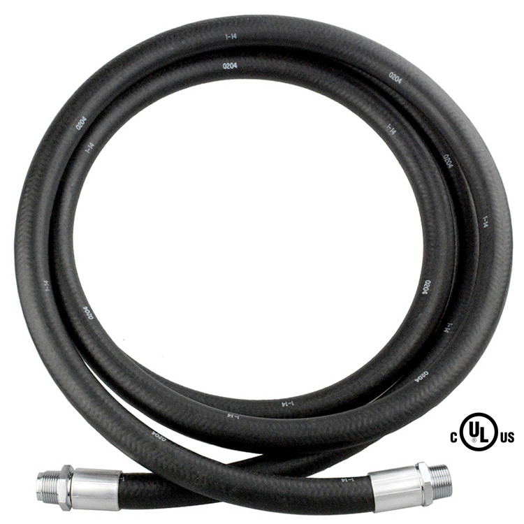 3/4 x 3/4" x 10.5' Hardwall Curb Pump Hose Assembly   G621-075MLM10.5