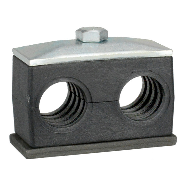 0.71" Nylon Twin Support Clamp  G6TN-3-071