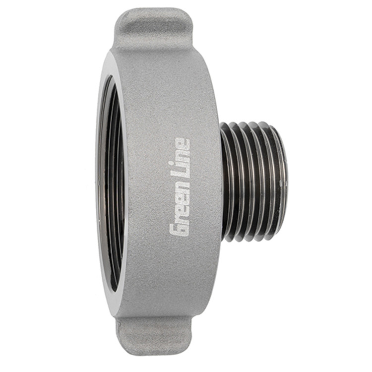 1-1/2" Hardcoat Aluminum Female NPSH - Male Garden Hose  G81FM-NPSH-GHT-150