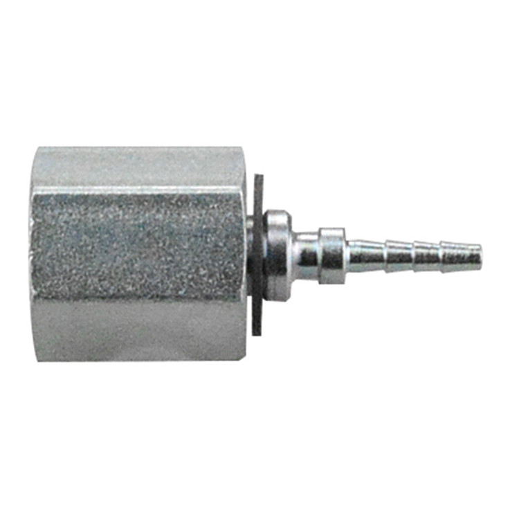 2mm x 3/16" Pulsar T1000 Series Hose Barb - Female 37° JIC Swivel  T1005-03-02M