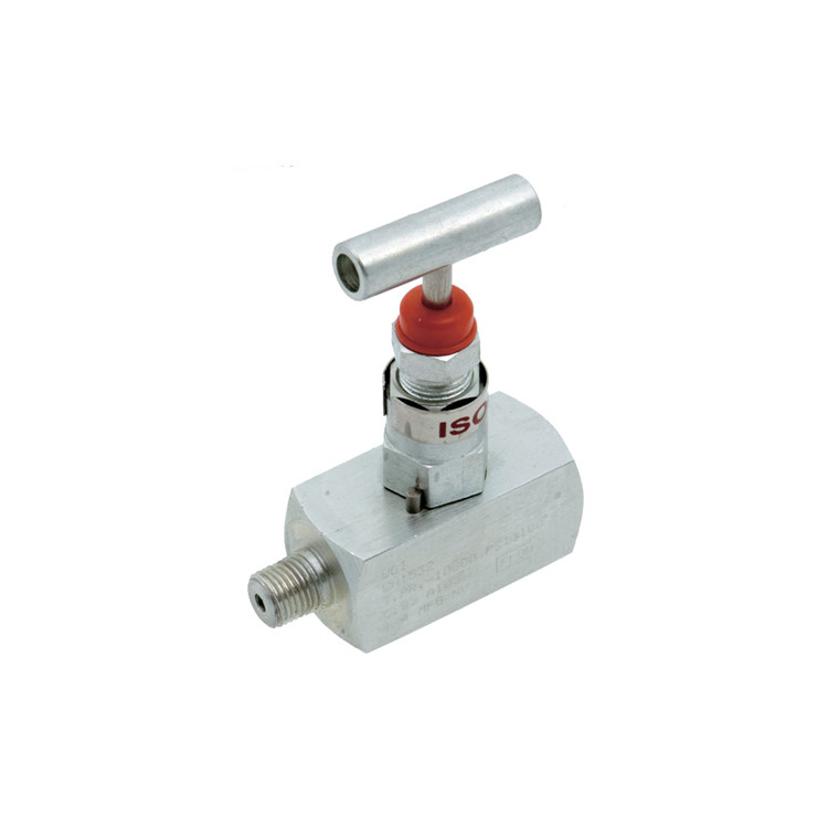 1/2" Steel 10000 PSI Female NPT - Male NPT Needle Valve  V611-050