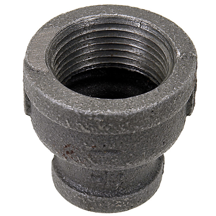 4 x 2-1/2" Sch. 40 Black Iron Female NPT - Female NPT Reducing Coupler   G0808M-400-250