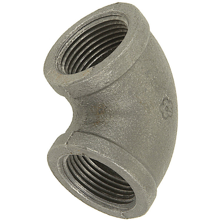 2-1/2" Sch. 40 Black Iron Female NPT 90° Elbow   G0898M-250-250