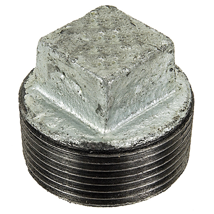 3/8" Sch. 40 Galvanized Iron Male NPT Plug   G1600G-038