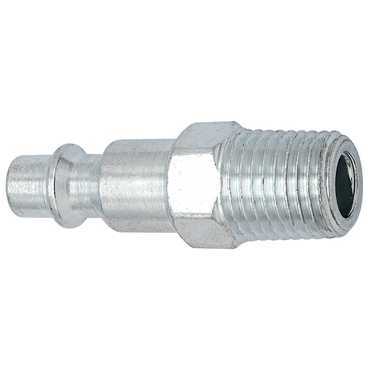 3/8 x 1/4" Steel Industrial Pneumatic Nipple - Male NPT   CP25-02