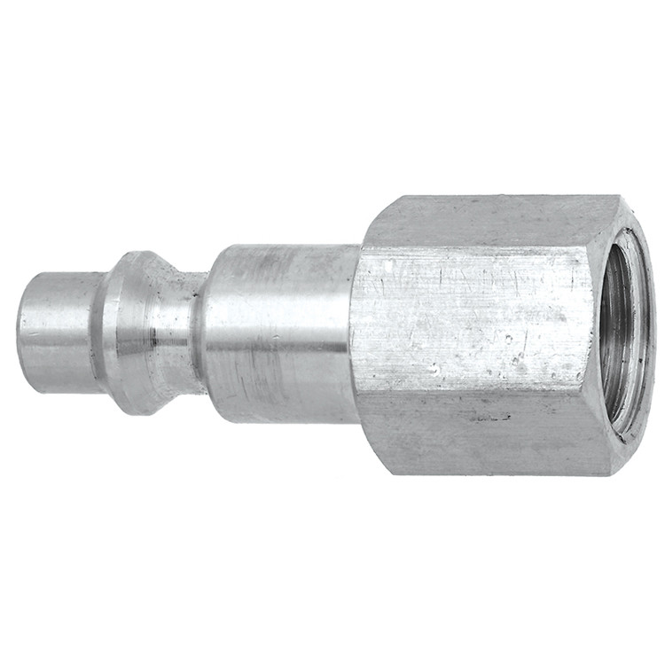 1/4 x 1/4" Stainless Steel Industrial Pneumatic Nipple - Female NPT   CP20SS