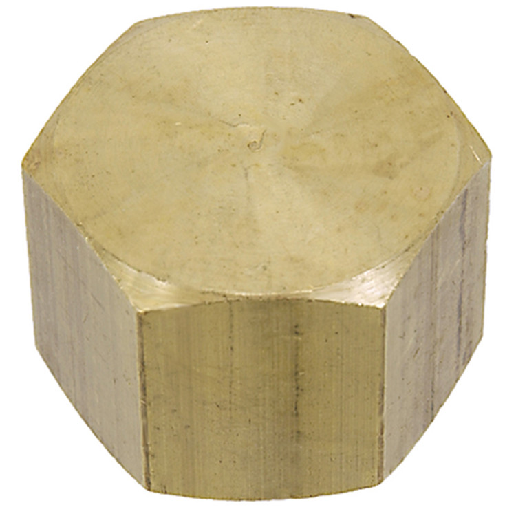 3/8" Brass Female NPT Cap   G0800B-06