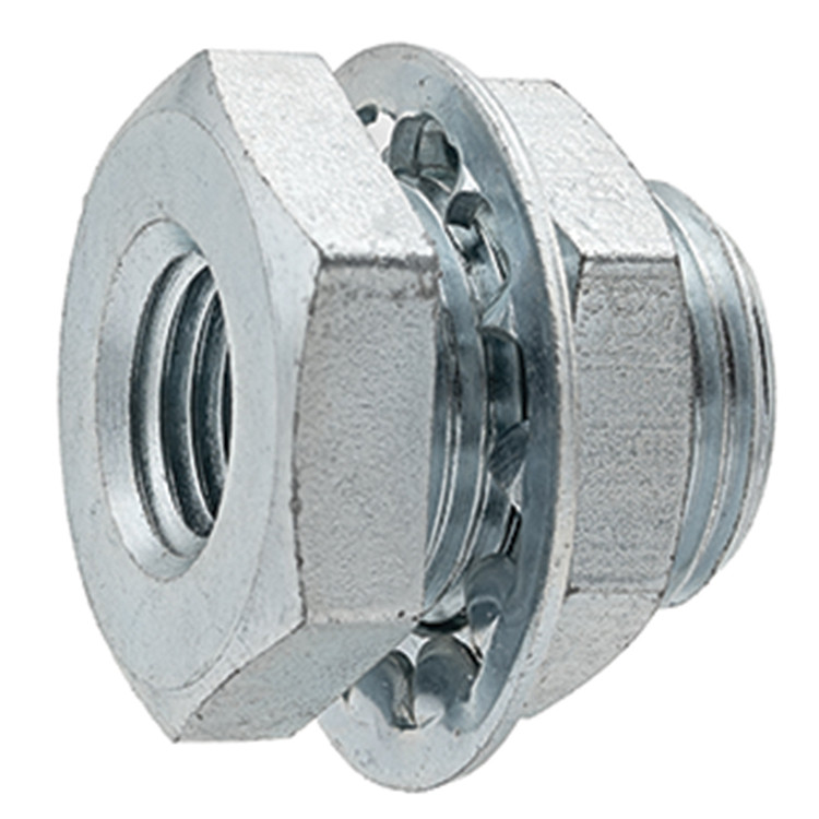 1/4" Steel Female NPT Bulkhead Coupling   G0808BH-04-04