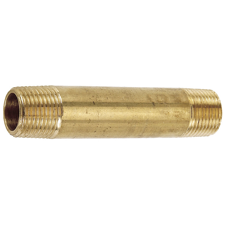 1-1/4 x 2" Brass Male NPT Pipe Nipple   G1616BL-125X2