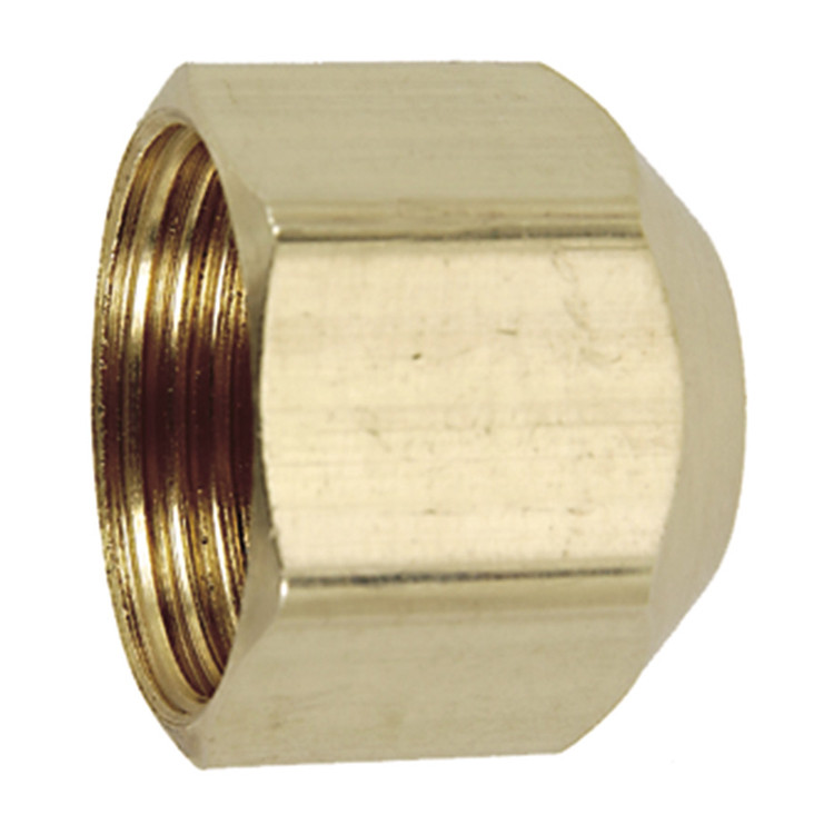 1/4" Brass 45° SAE Cap   G0400-04