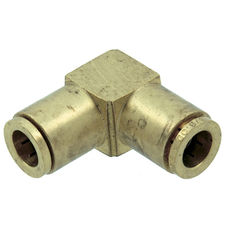 3/8" Brass DOT Push-To-Connect 90° Elbow   G7090P-06-06